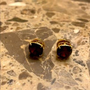 Tory burch dark amber studs